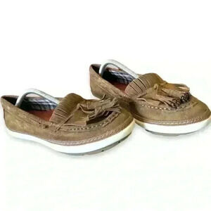 Pure Sol Women's Brown Moccasin Flats Size 6.5 Tassel Casual Shoes
